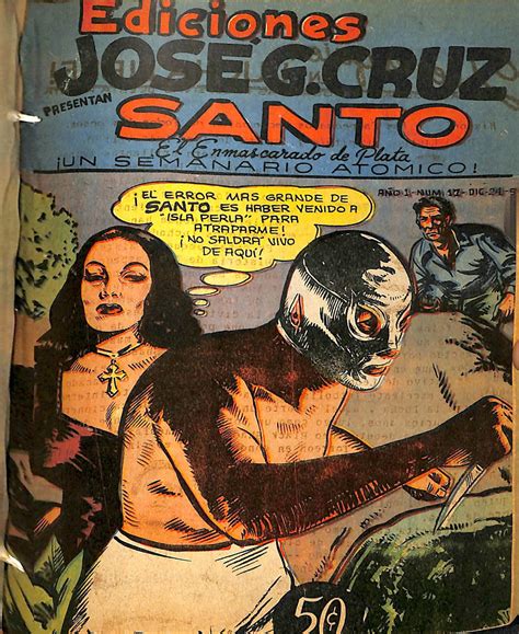 SANTO EL ENMASCARADO DE PLATA 1952 JGC 17 Ficha de número en