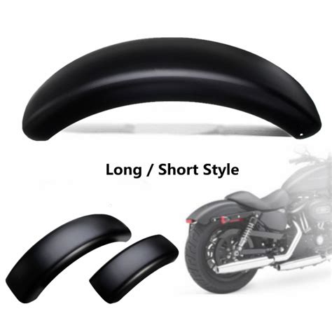 Flat Motorcycles Matte Black 6 1 Flat Splash Guard Trailer Custom