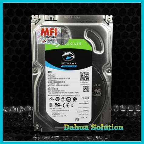 Jual Hdd Mfi 4tb Seagate Skyhawk Hard Disk Cctv 4 Tb Garansi Resmi 3