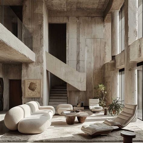 Intriguing And Bold Brutalist Interior Design Inspirations