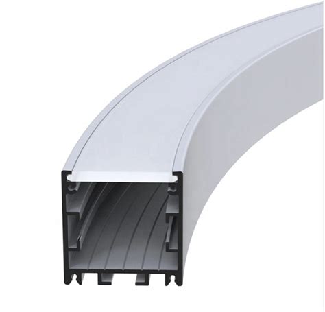 Customized Curved Aluminium Led Profiles Bendable Extrusion Aluminum