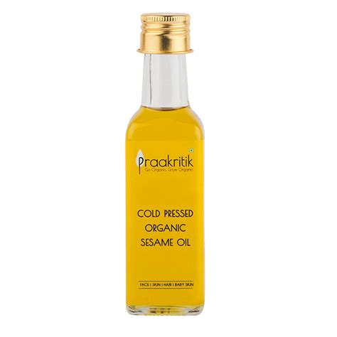 Praakritik Organic Cold Pressed Sesame Oil