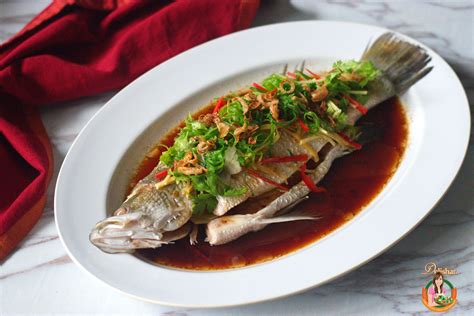 Cantonese Steamed Fish Delishar Singapore Cooking Recipe And