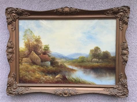 Antiques Atlas Pair 19ths Landscape Oils By George Jennings