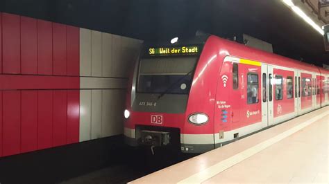 2x Stuttgart S Bahn In Stuttgart Hbf Tief S6 Weil Der Stadt YouTube