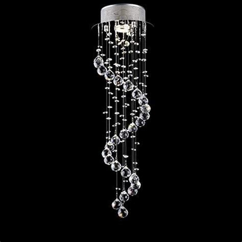 Modern Spiral Sphere Crystal Chandelier Dst Spectacular Droplet