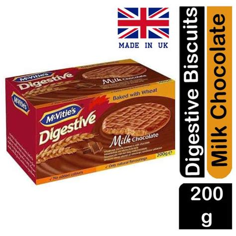 Mcvities Digestive Baked With Wheat Milk Chocolate Biscuits Ntuc Fairprice