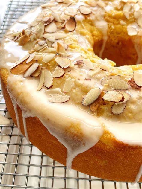 Perfect Glazed Almond Pound Cake A Feast For The Eyes