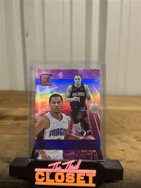 Chronicles Essentials Pink Jalen Suggs Rc Rookie Orlando