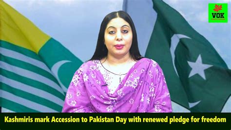 Kashmiris Mark Accession To Pakistan Day With Renewed Pledge For