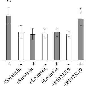 Effect of ang II on the TGF β1 promoter activity Mesangial cells were