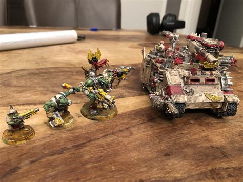 The start of my first 40k army : r/orks