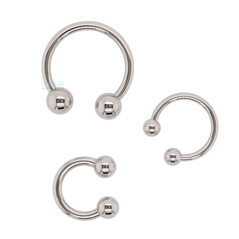 Stainless Steel Circular Barbell 16 Ga Starfire Body Jewelry Company