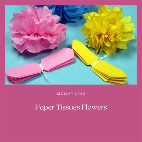 How To Make Tissue Paper Flower Without Stem Best Flower Site