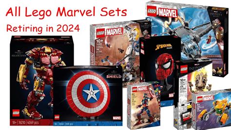 All Lego Marvel Sets Retiring In 2024 YouTube