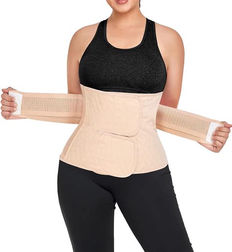 Amazon.com: QEESMEI Postpartum Belly Band Abdominal Binder Post Surgery