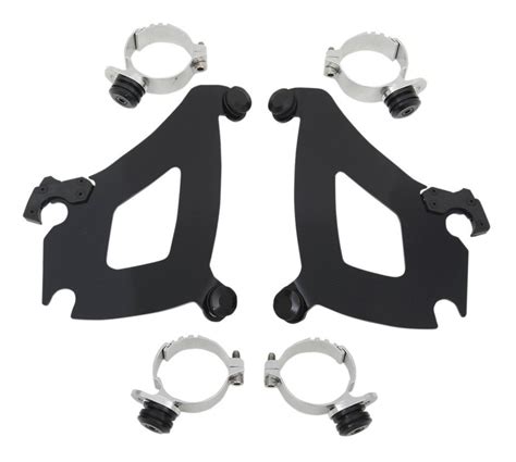 Memphis Shades Bullet Fairing Trigger Lock Mount Kit For Harley Softail