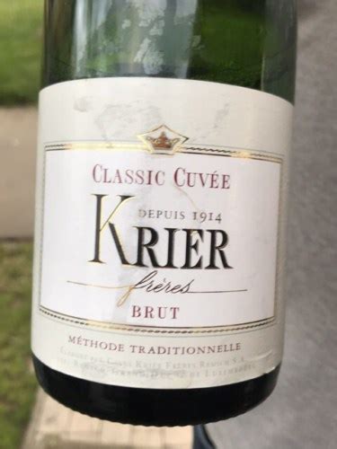 Krier Frères Classic Cuvée Brut Vivino Australia