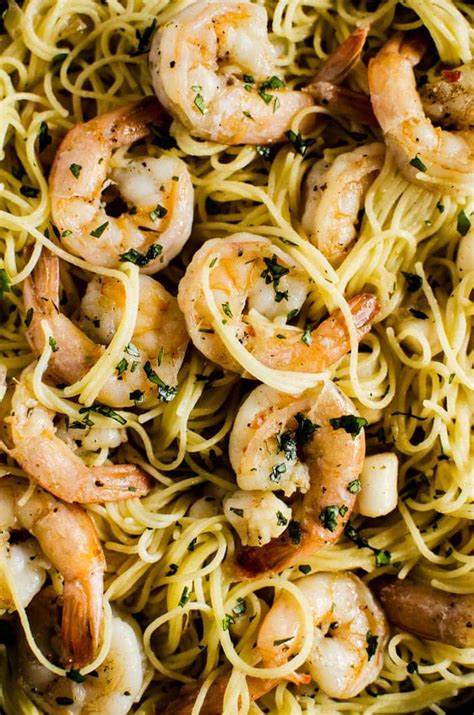 Brown Butter Shrimp Scampi With Scallops A Cookie Named Desire