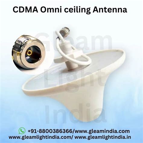 800 850 Mhz Cdma Band ABS PP CDMA Ceiling Omni Antenna For Indoor At