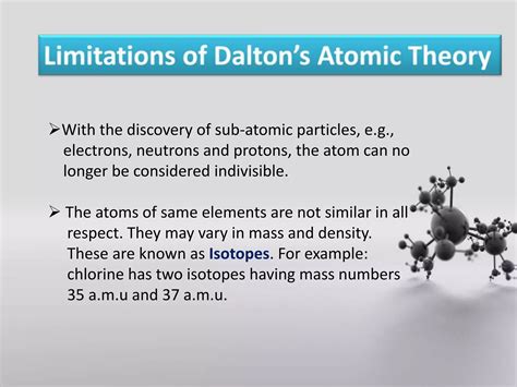 Dalton S Atomic Theory Ppt