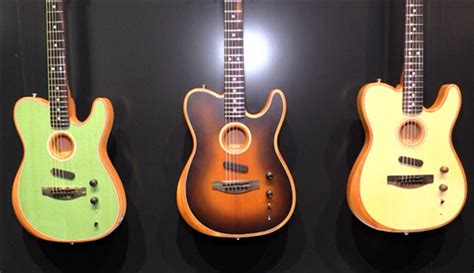 NAMM '19 - Fender Acoustasonic Demo - Premier Guitar