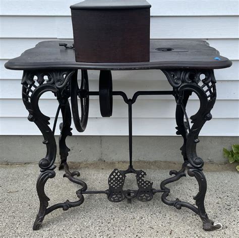 Sold At Auction A Rare Florence Treadle Sewing Machine