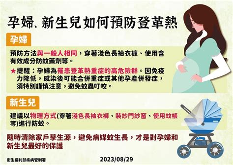 新增今年第3例本土登革熱死亡個案以及1例母子垂直感染個案，提醒全臺均有登革熱感染風險，請落實環境整頓及各項防蚊措施