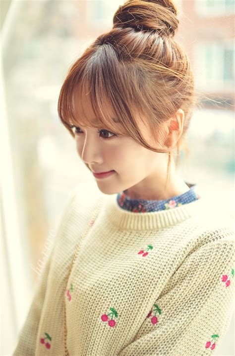 Kfashion Blog Hot Hair Styles Korean Hairstyle Hairstyles With Bangs