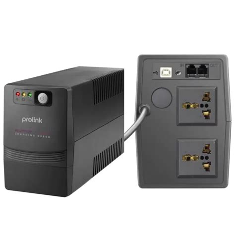 PROLINK PRO851SFC 850VA 510Watts 4 NEMA Socket With USB Port SUPER