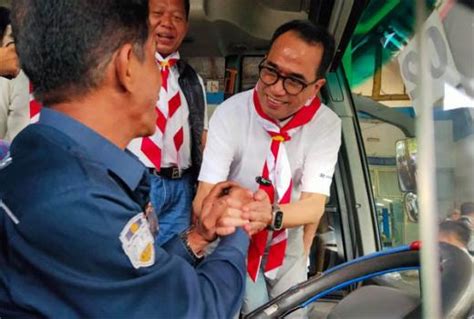 Gosumbar Dorong Penggunaan Transportasi Massal Menhub Ajak