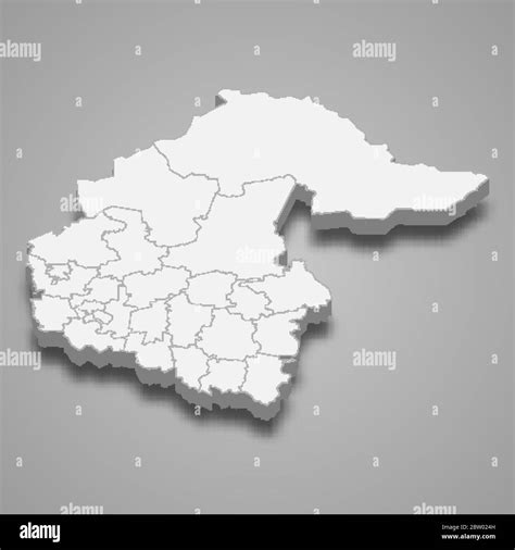 map  tyumen oblast   region  russia stock vector image art alamy