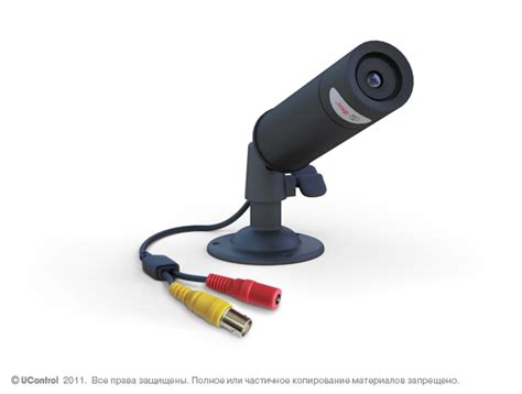 Миниатюрная цилиндрическая камера видеонаблюдения (QSC5260) – UControl.RU