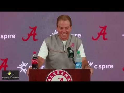 Nick Saban Talks Player Focus Team Expectations Following Alabama S