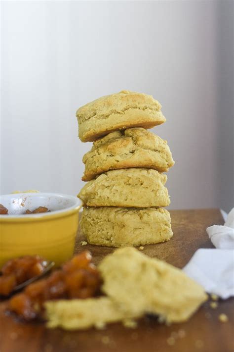 Fluffy Vegan Buttermilk Biscuits With Spiced Pear Compote Black History Month Virtual Potluck