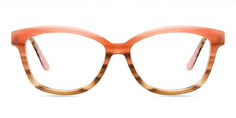 Tangerine Lovely Oval Eyeglasses With Perfect Color Scheme Zinff Optical