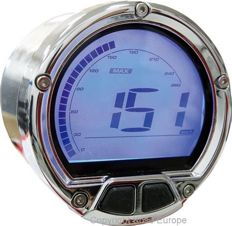 Max 160mph 260 Kmh D55 DL 02S Snelheidsmeter LCD Display