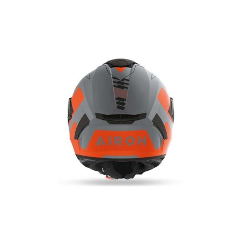 Airoh Spark Rise Grey Orange Full Face Helmet