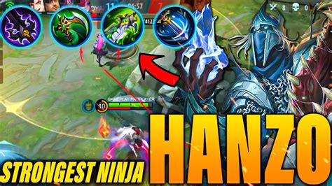 Hanzo The Strongest Ninja Gameplay Harassing Enemies On Sight Youtube