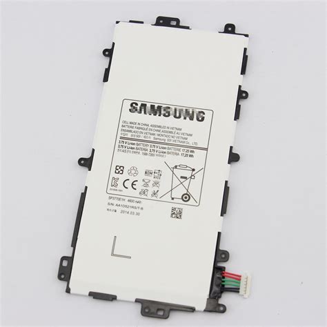 Genuine Samsung Sp E H Galaxy Note Gt N N Tablet Battery