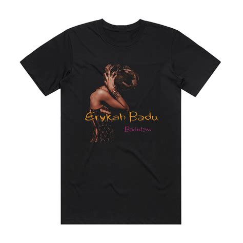 Erykah Badu Baduizm Album Cover T-Shirt Black – ALBUM COVER T-SHIRTS