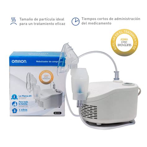 Omron Nebulizador De Compresor Ne C101