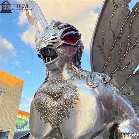 Metal Mothman Statue West Virginia Replica for Sale- Trevi Statue