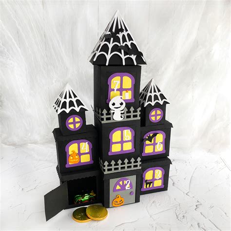 Diy Halloween Countdown Calendar Haunted Mansion