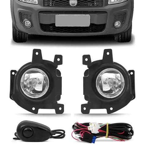 Kit Farol De Milha Fiat Strada Working