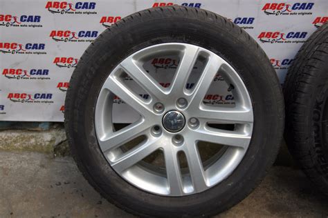 Set Jante Aliaj Cu Anvelope De Vara Hankook R Vw Passat B