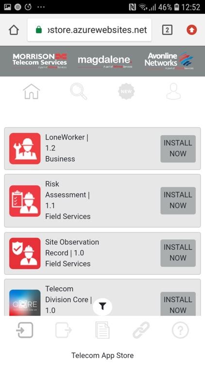 Telecom App Store By Morrison Telecom Services