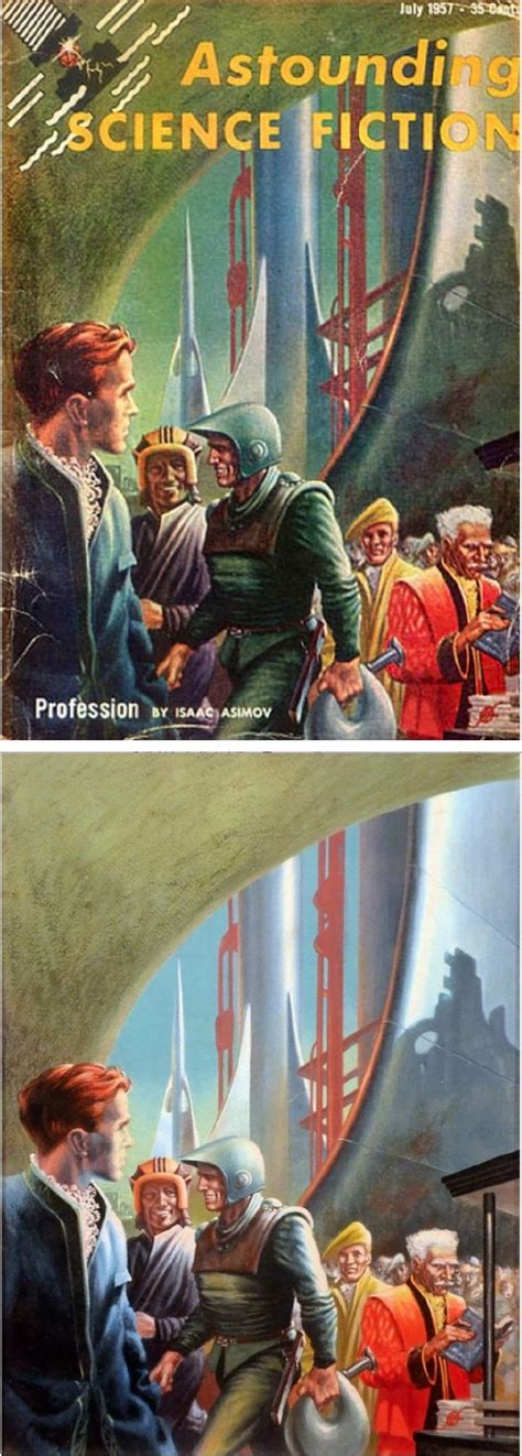 Frank Kelly Freas Profession By Isaac Asimov July Astounding