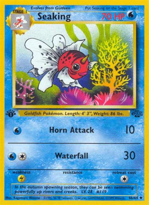 Seaking Base2 46 Pokémon Card Database Pokemoncard