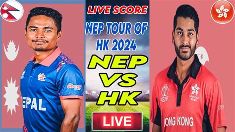 🔴live Nepal Vs Hong Kong Friendship Cup T20 Match 2024 Live Score With Nepali Commentary Mr